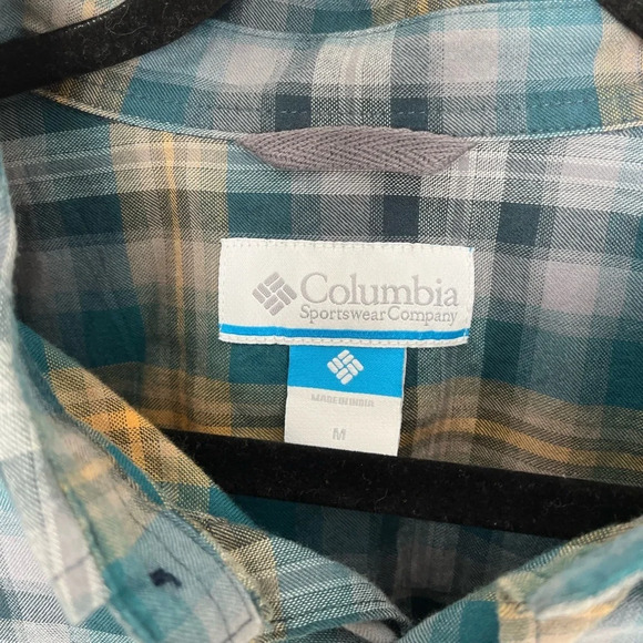 Columbia Mens Button Down Size Medium - Picture 2 of 2